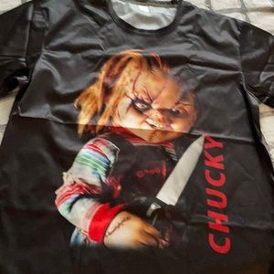 Horror Chucky Graphic Tee!